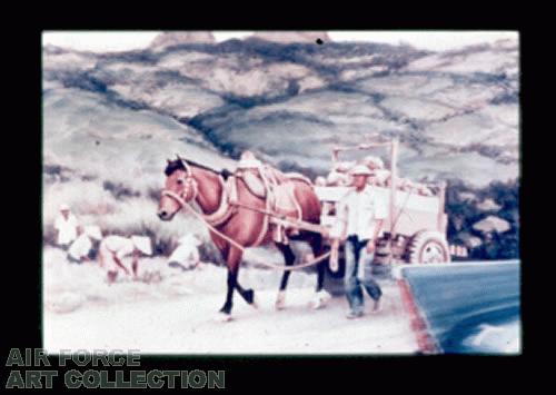 HORSE CART AT OKINAWA